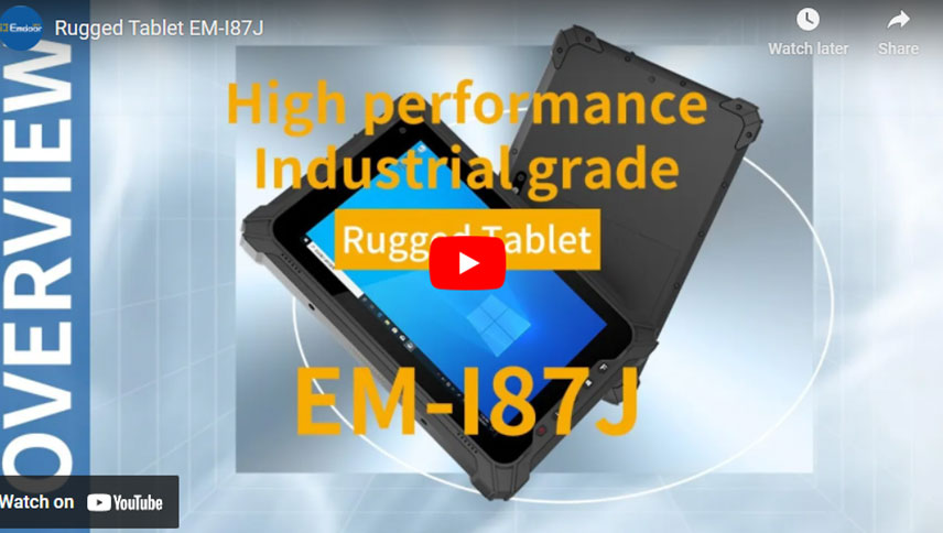 견고한 태블릿 EM-I87J-1